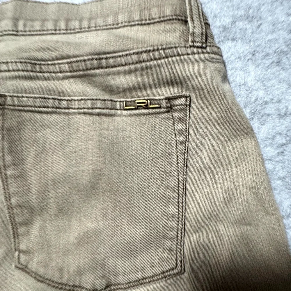 Ralph Lauren Pants Women's Size 10 cream Jeans straight leg
